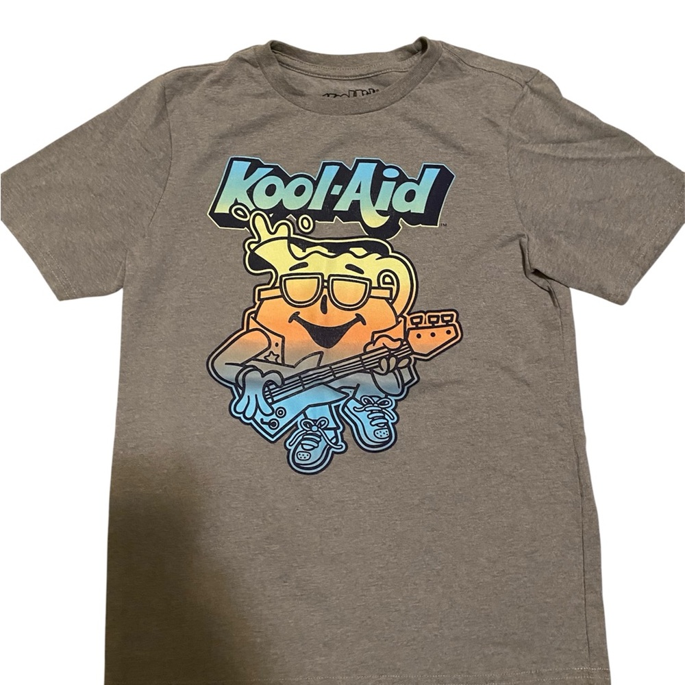 Kids Gray Graphic Kool Aid T-Shirt
